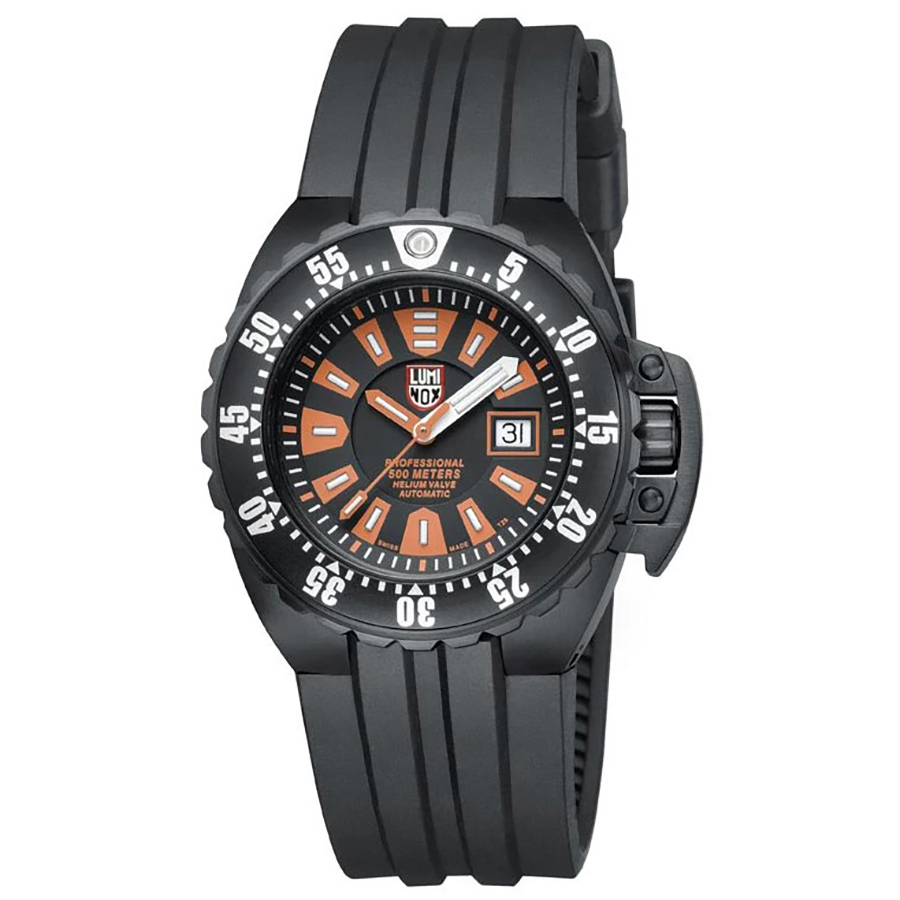 Luminox Deep Dive 1500 Series 44mm Steel Black Dial Automatic Mens Watch