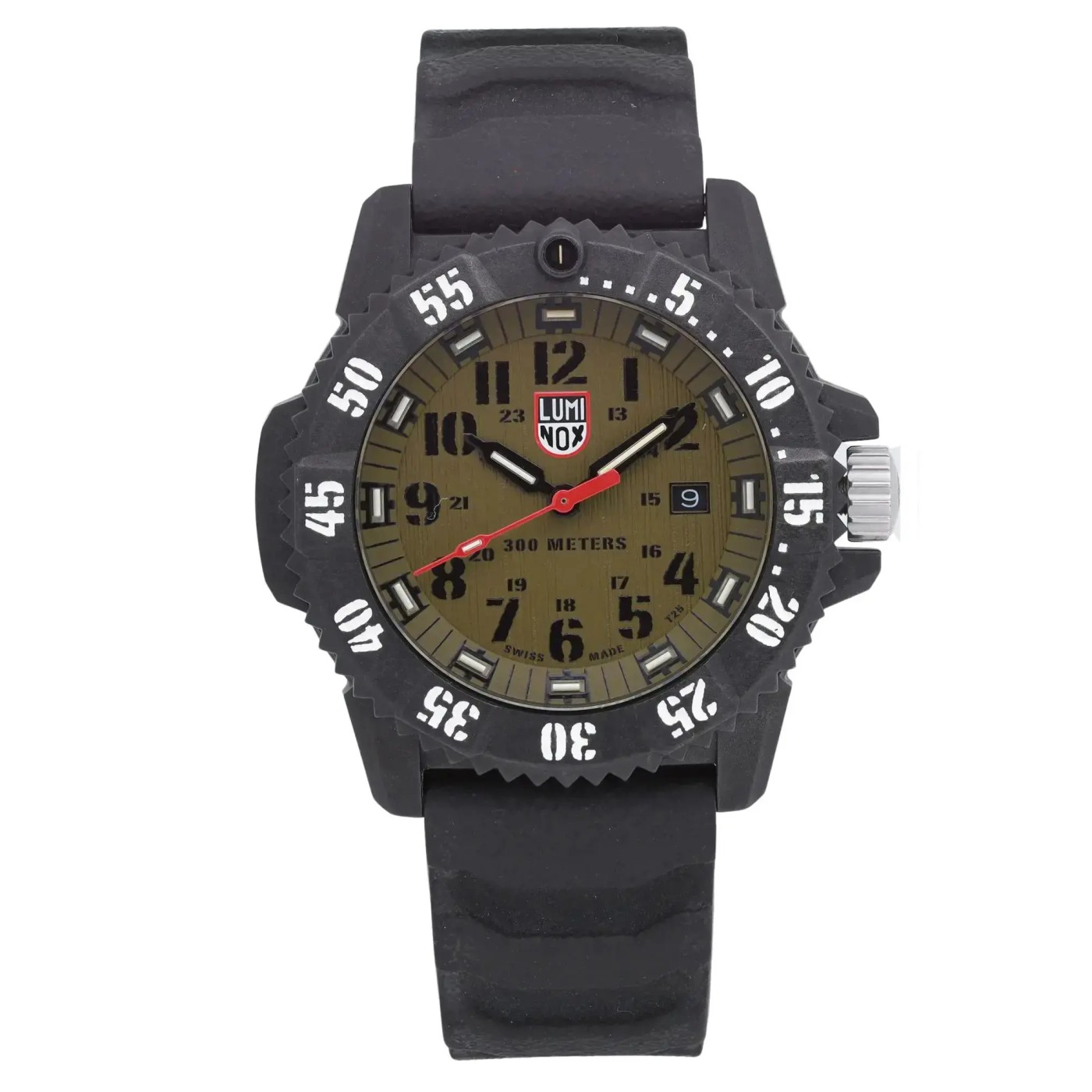 Luminox Master Carbon Seal 46mm Green Dial Mens Divers Quartz Watch