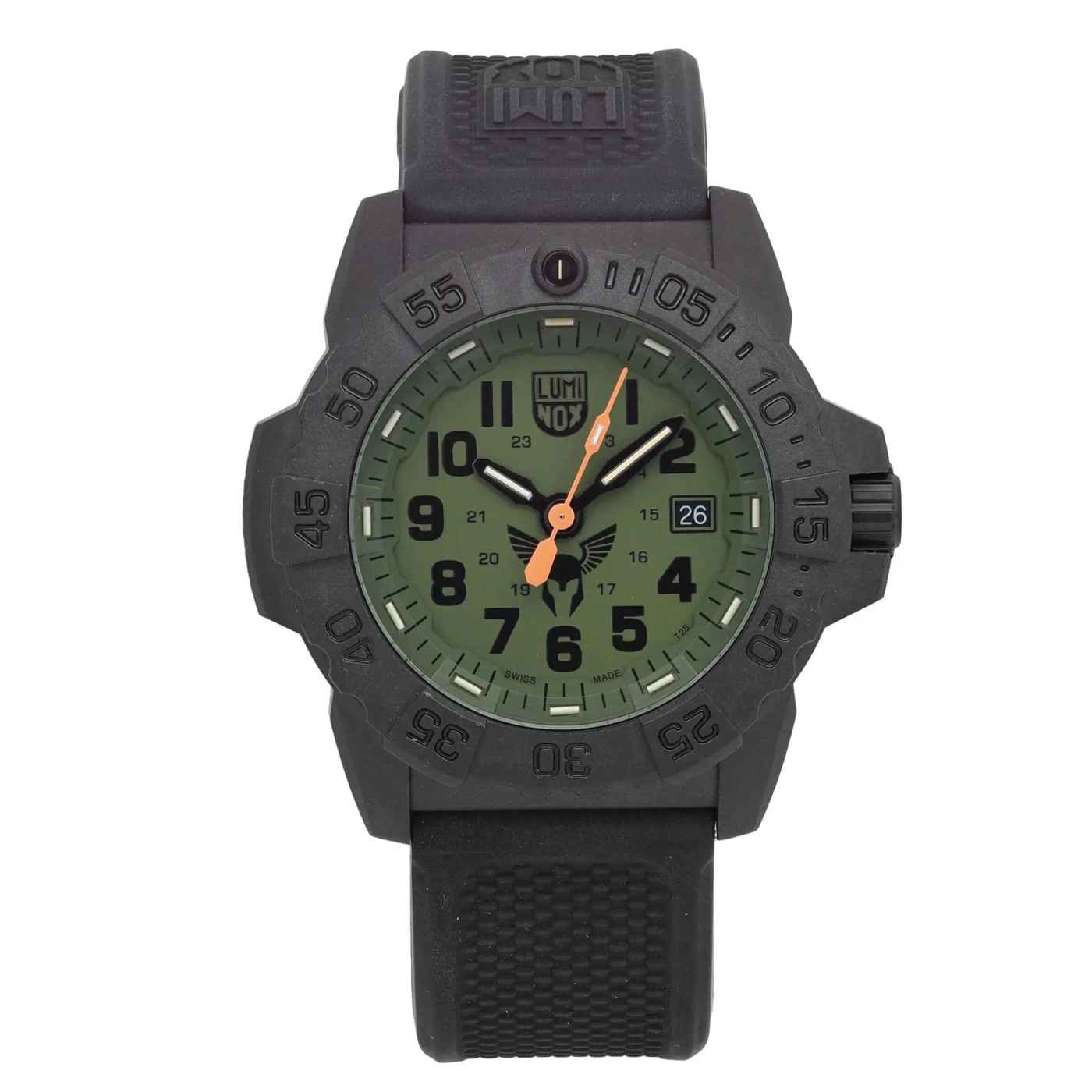 Luminox Navy Seal 45mm Carbon Green Dial Quartz Mens Watch