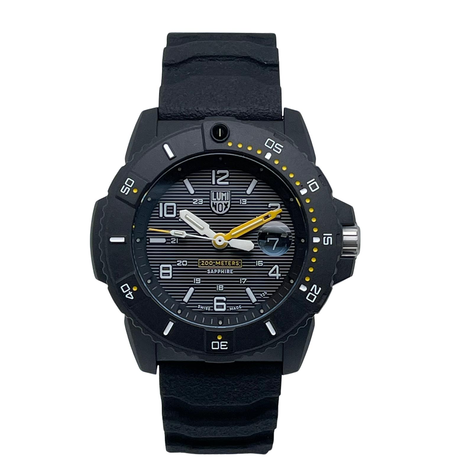Luminox Navy Seal 45mm Dive Carbonox Black Dial Quartz Mens Watch