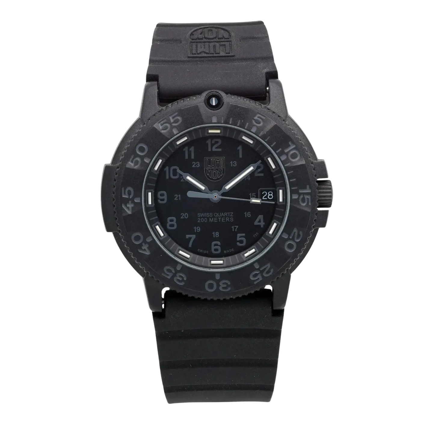 Luminox Navy Seal Blackout 43mm Carbon Black Dial Quartz Men Watch