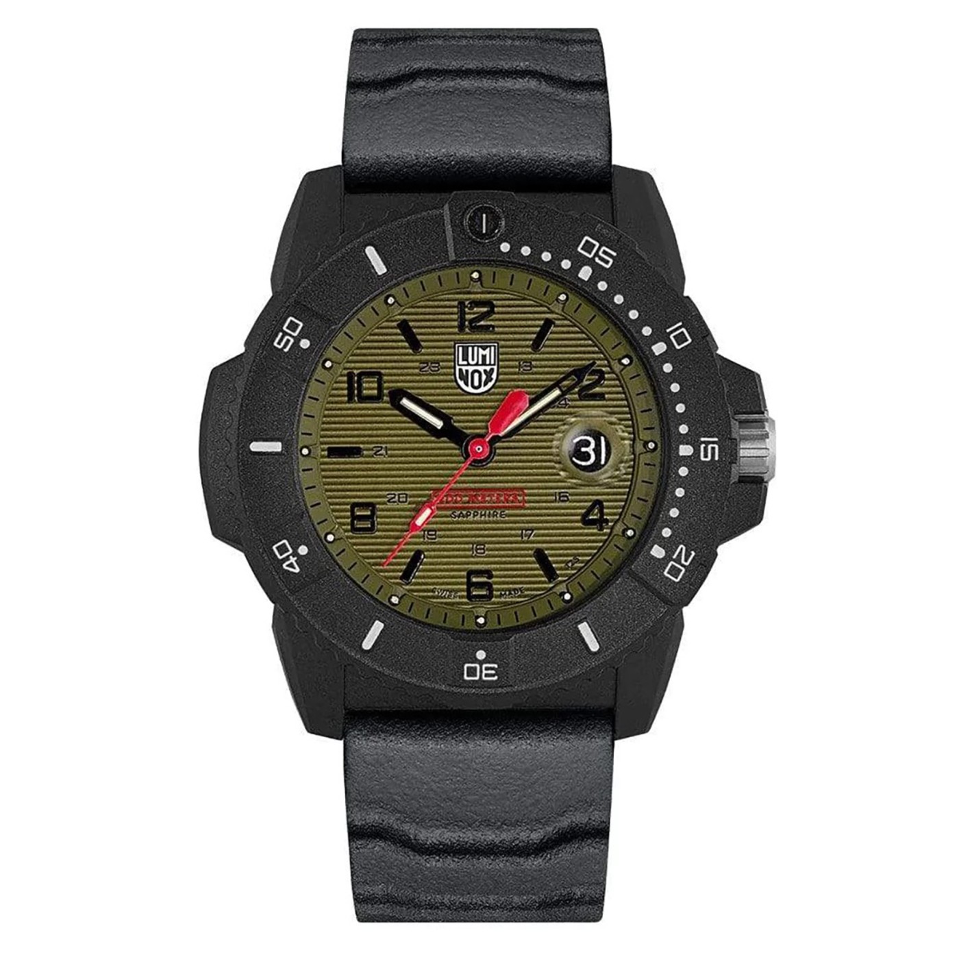 Luminox Navy Seal Carbonox 45mm Green Dial Quartz Mens Watch