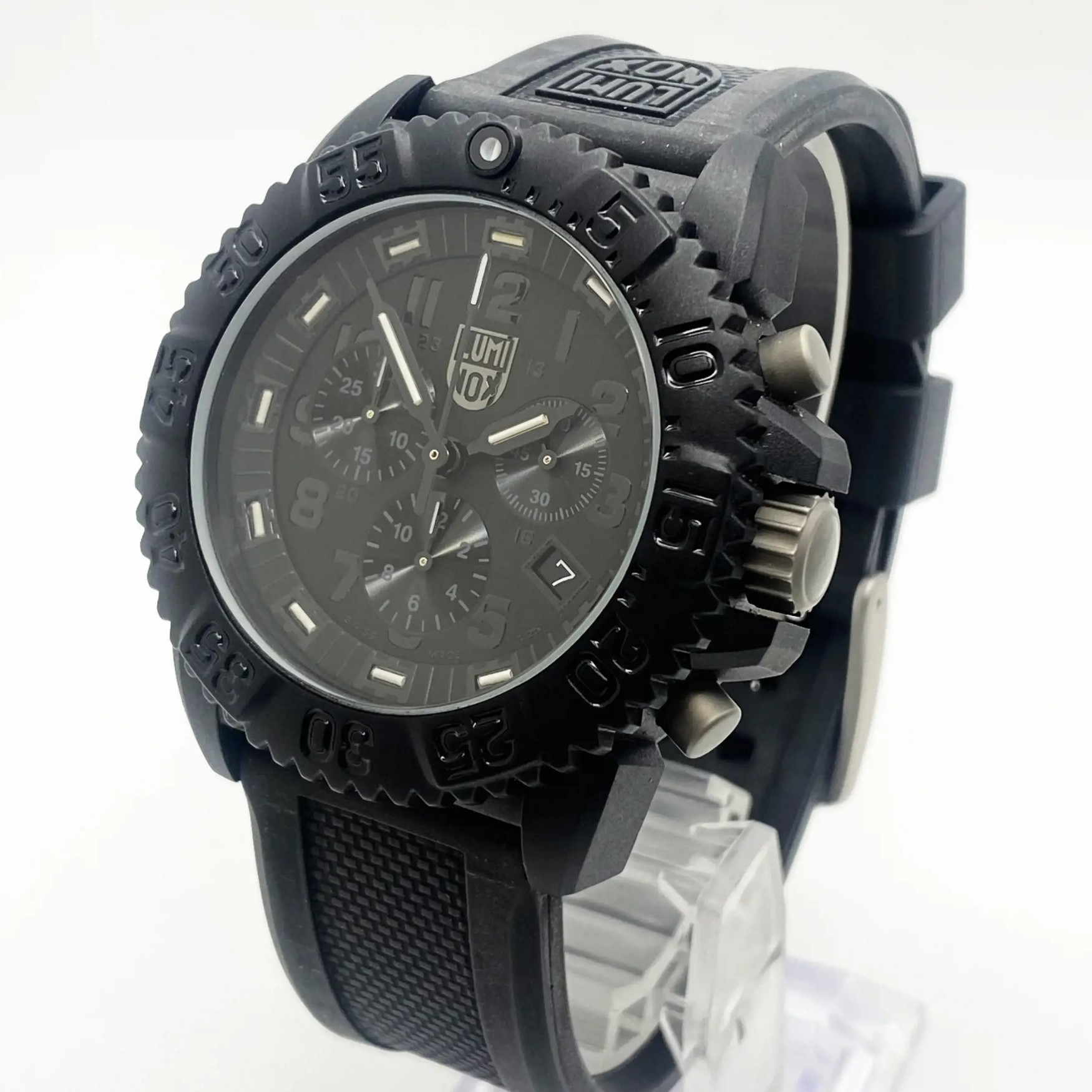 Luminox Navy Seal Colormark 44mm Black Dial Quartz Mens Watch