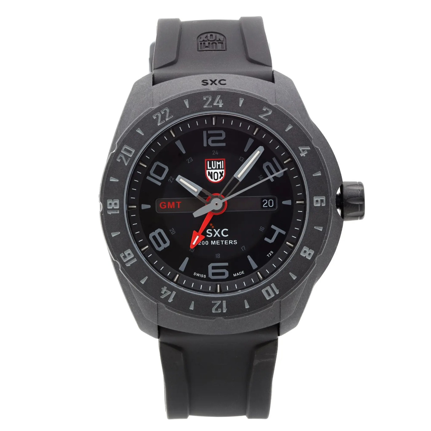 Luminox SXC Space GMT 45.5mm Carbon Black Dial Men Watch