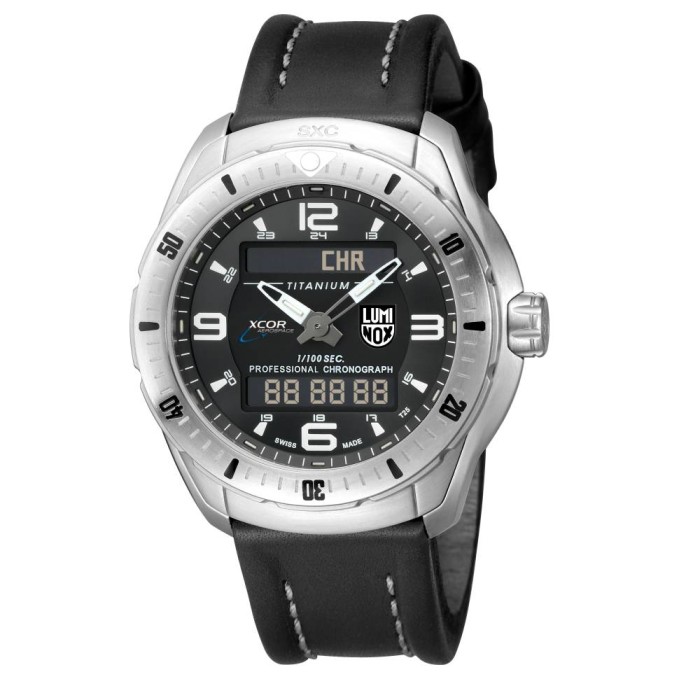Luminox XCOR Space Expedition Titanium Black Dial Quartz Mens Watch