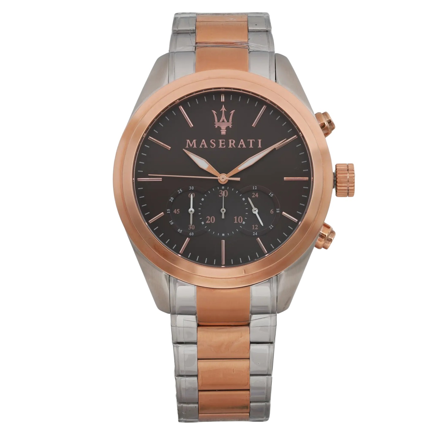 Masersti Traguardo 45mm Two tone Brown Dial Men's Watch