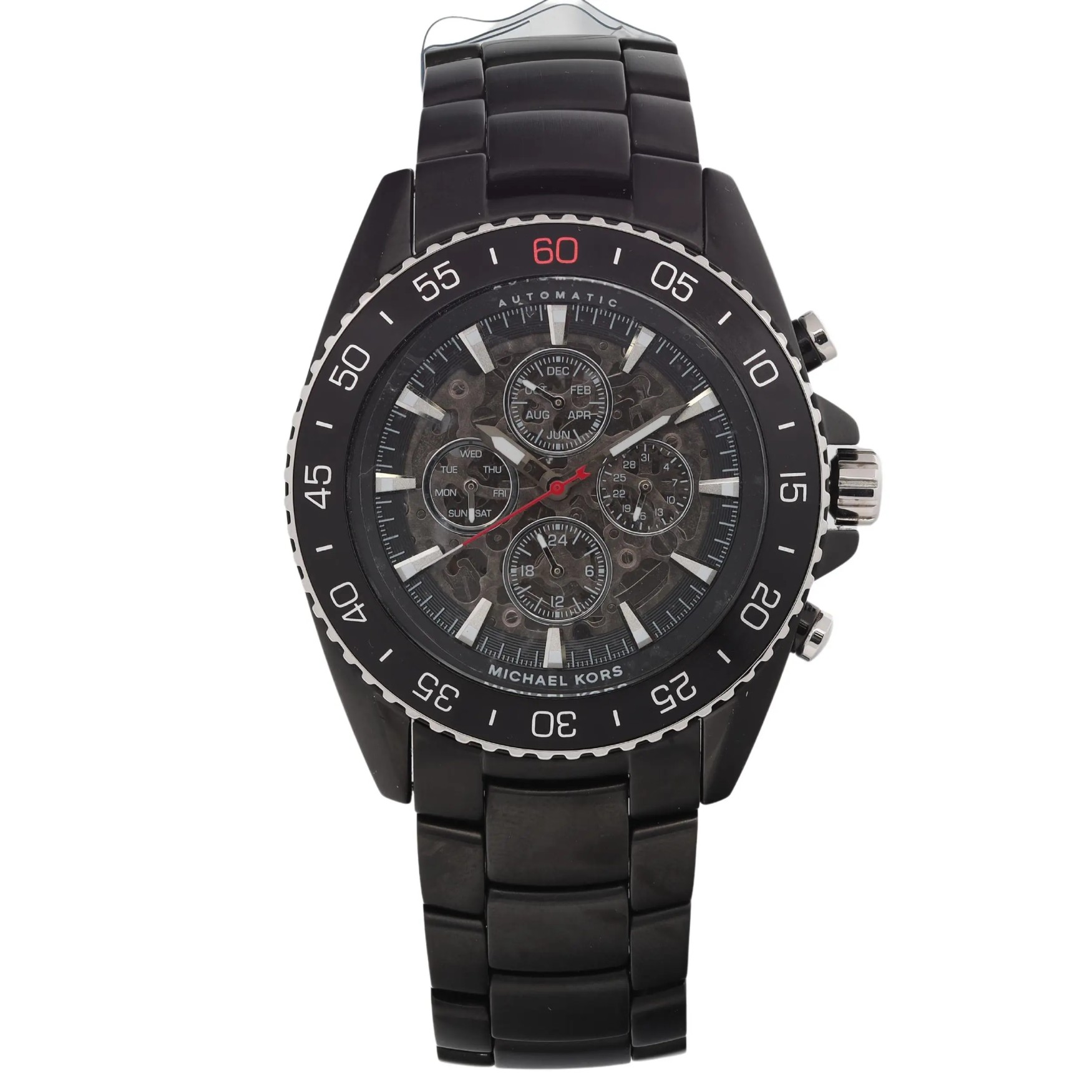 Michael Kors Jet-Master 45mm Black PVD Steel Men Watch