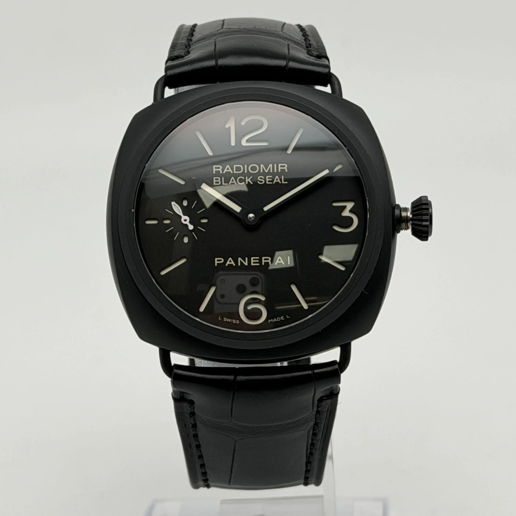 Panerai Radiomir Black Seal 45mm Ceramic Hand Wind Mens Watch