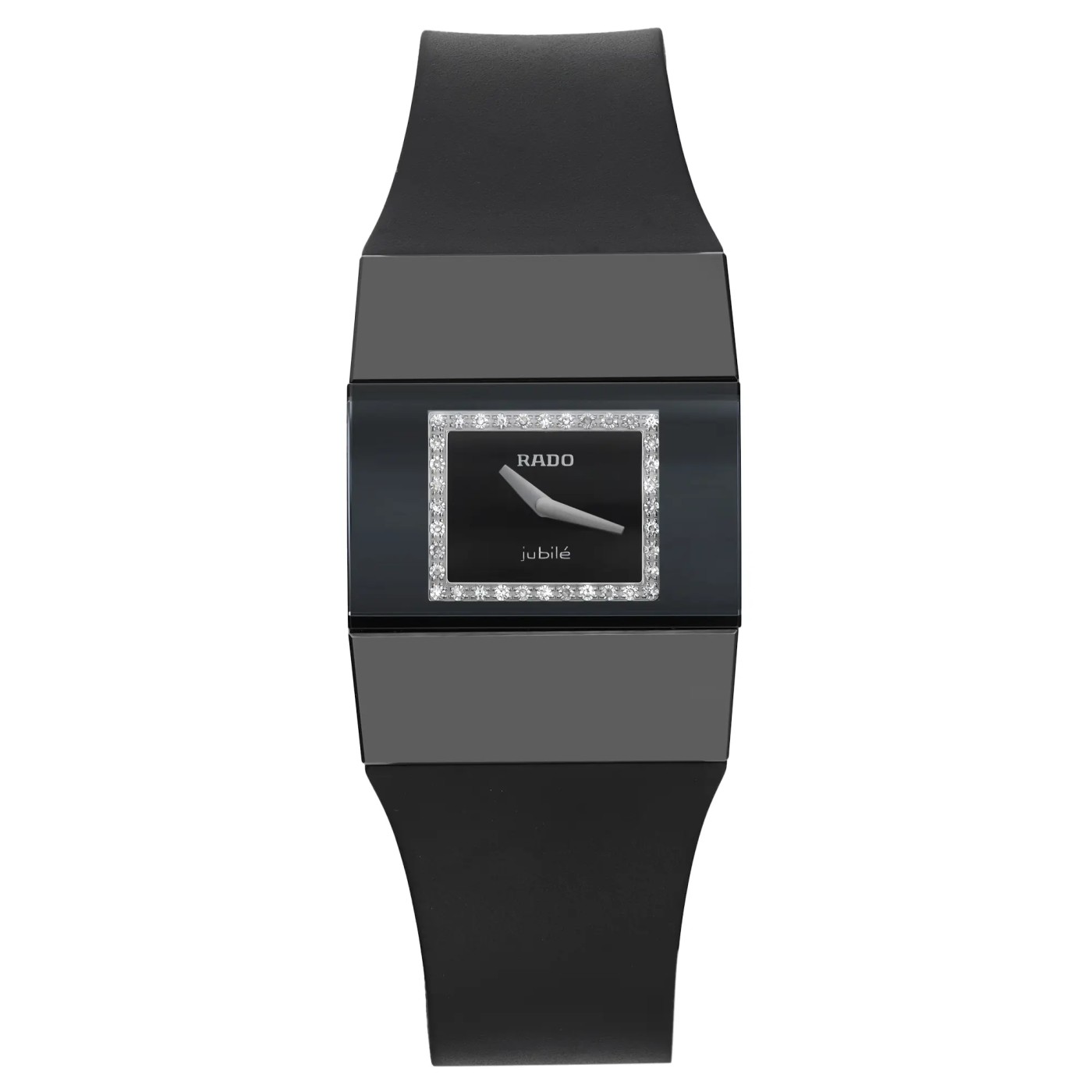 Rado V10K Black Ceramic Diamond Dial Ladies Watch