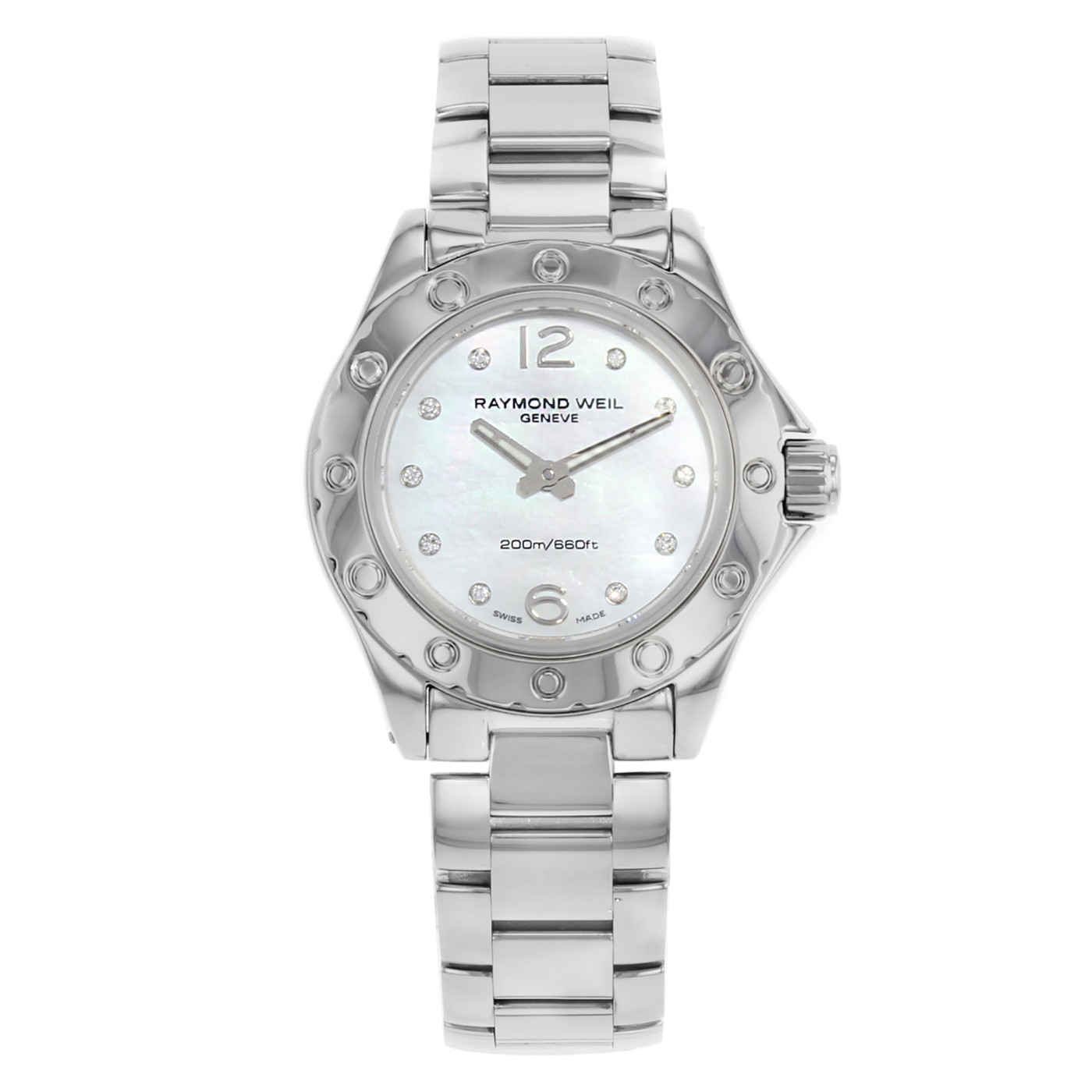 Raymond Weil RW Spirit Steel White MOP Dial Quartz Ladies Watch