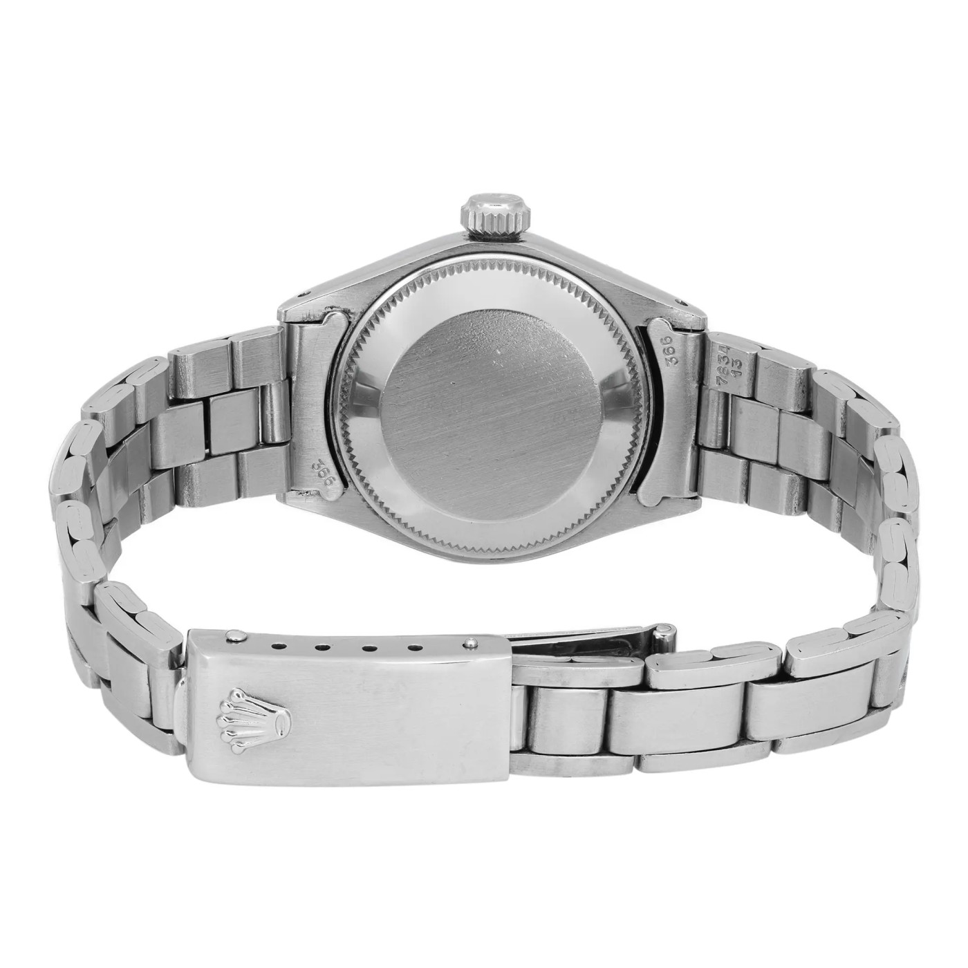 Rolex Perpetual Date 26mm Steel Slate Dial Ladies Automatic Watch
