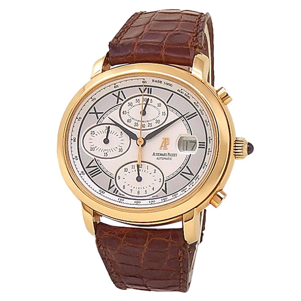 Audemars Piguet Millenary 18k Rose Gold Automatic Silver Dial Men’s Watch