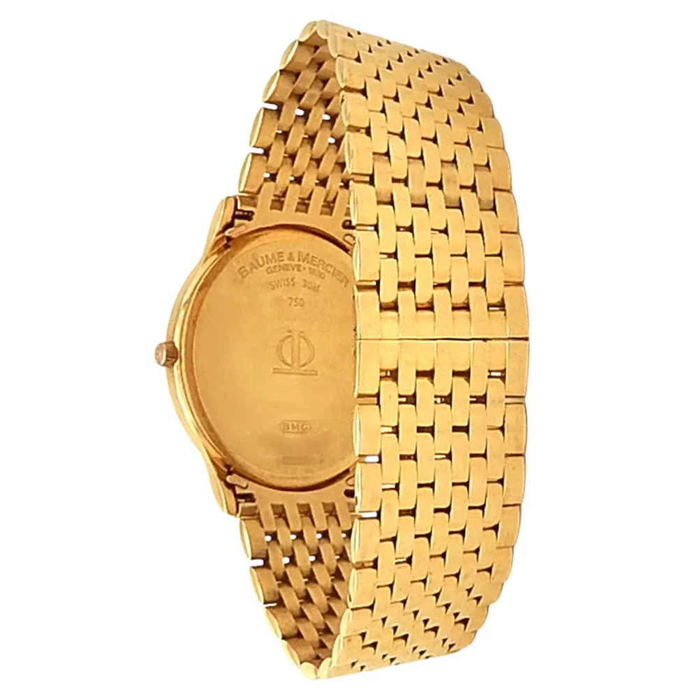 Baume & Mercier Classima 18k Yellow Gold Quartz Men's Watch