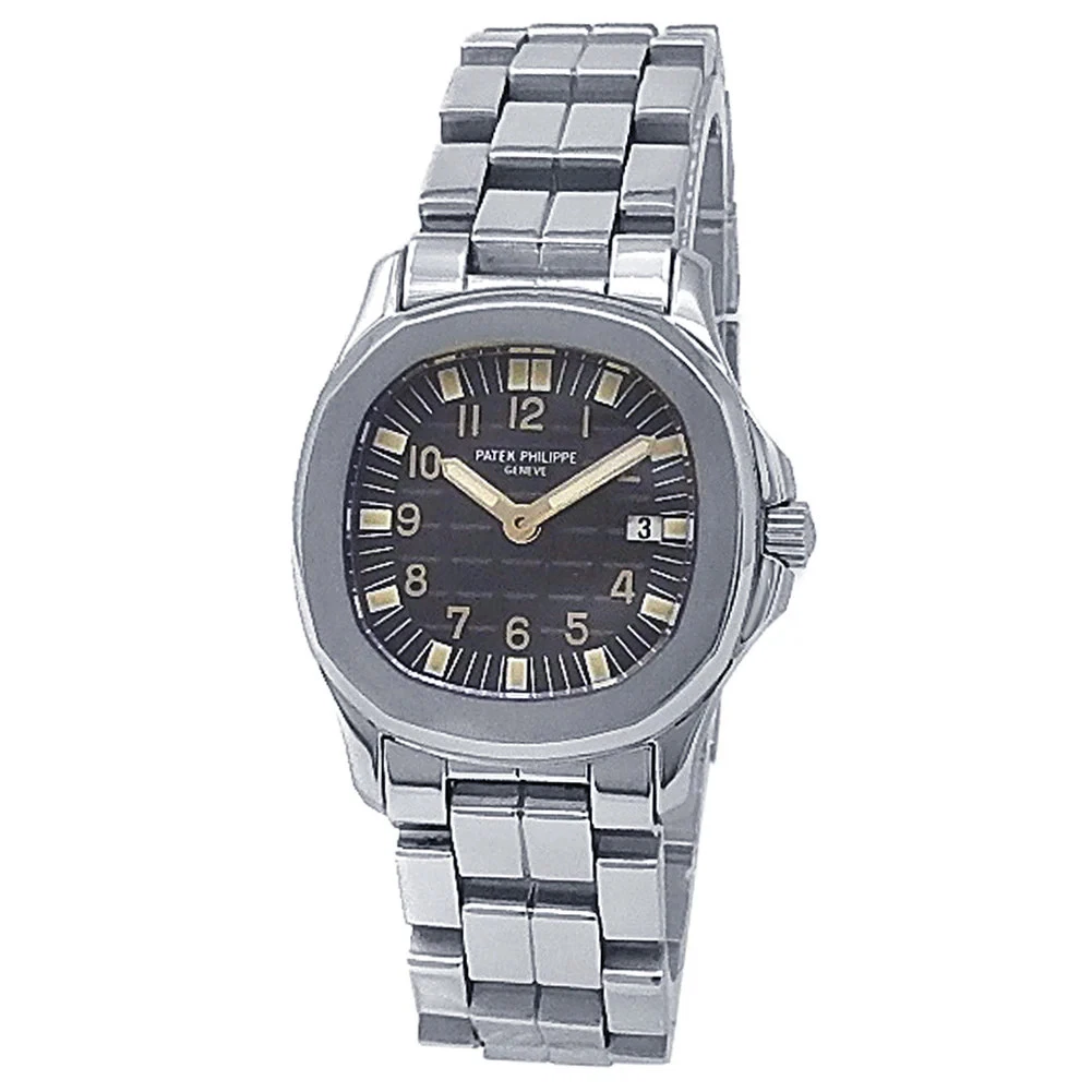 Patek Philippe Aquanaut Stainless Steel Black Ladies Watch 4960/1A
