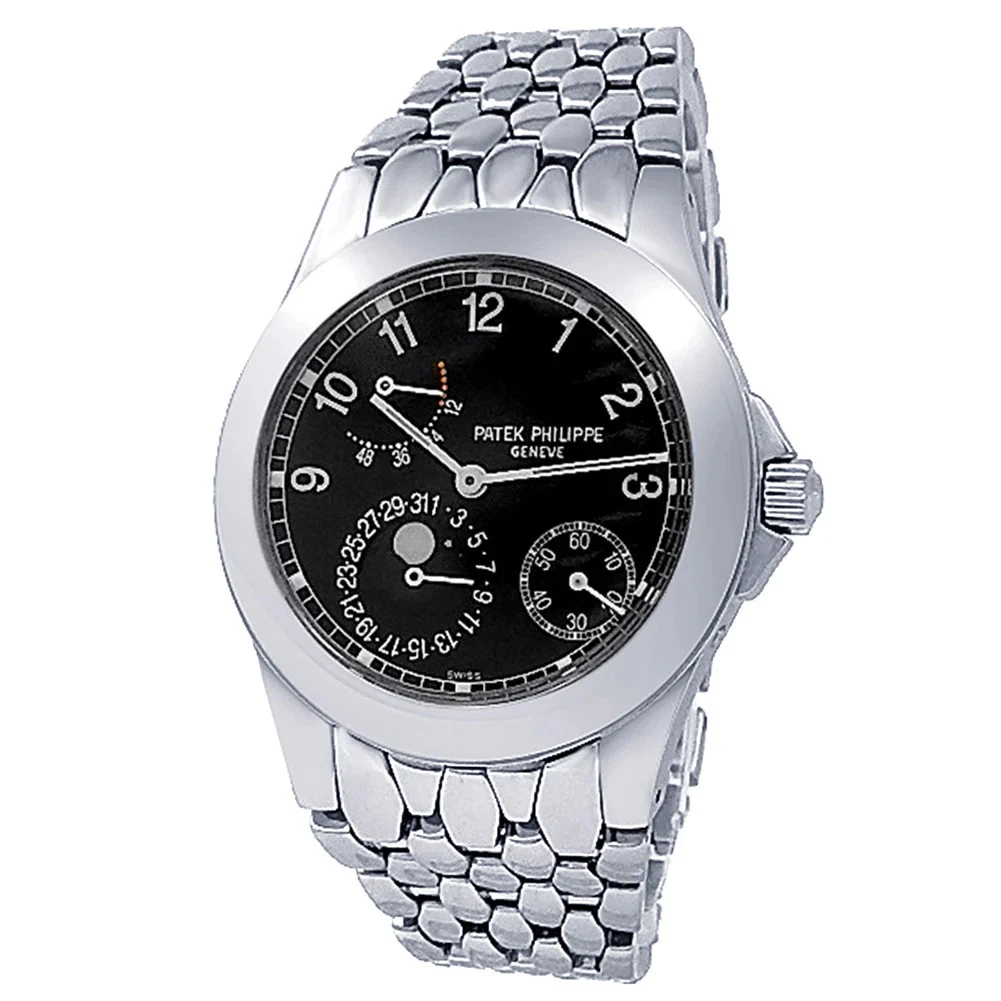 Patek Philippe Neptune Stainless Steel Black Dial Men’s Watch 5085/1A