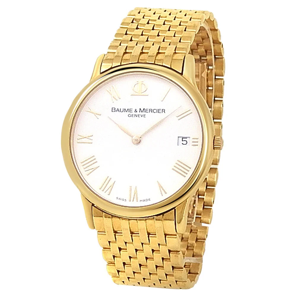 Baume  Mercier Classima 18k Yellow Gold Men’s Watch