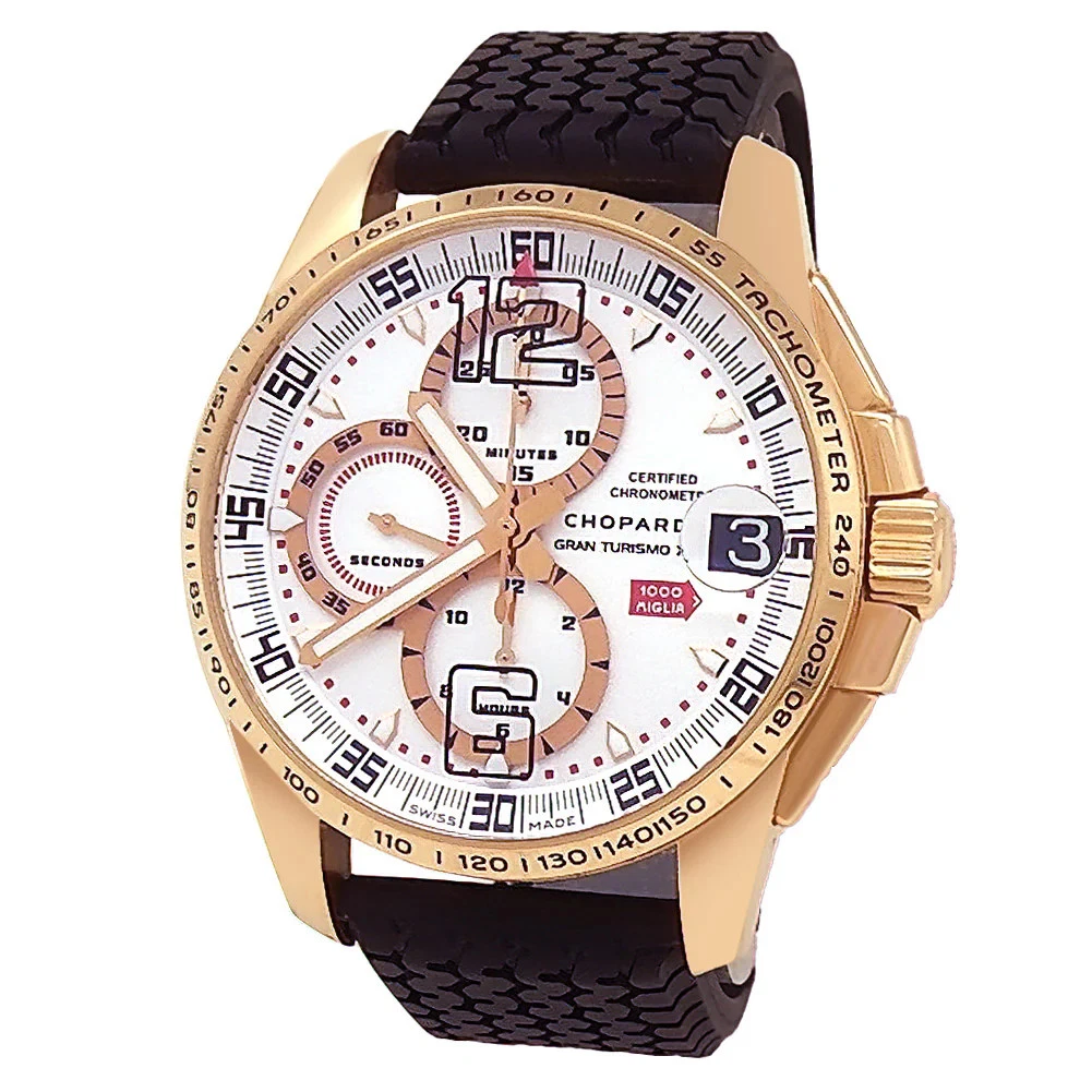 Chopard Mille Miglia Gran Turismo XL 18k Rose Gold Watch