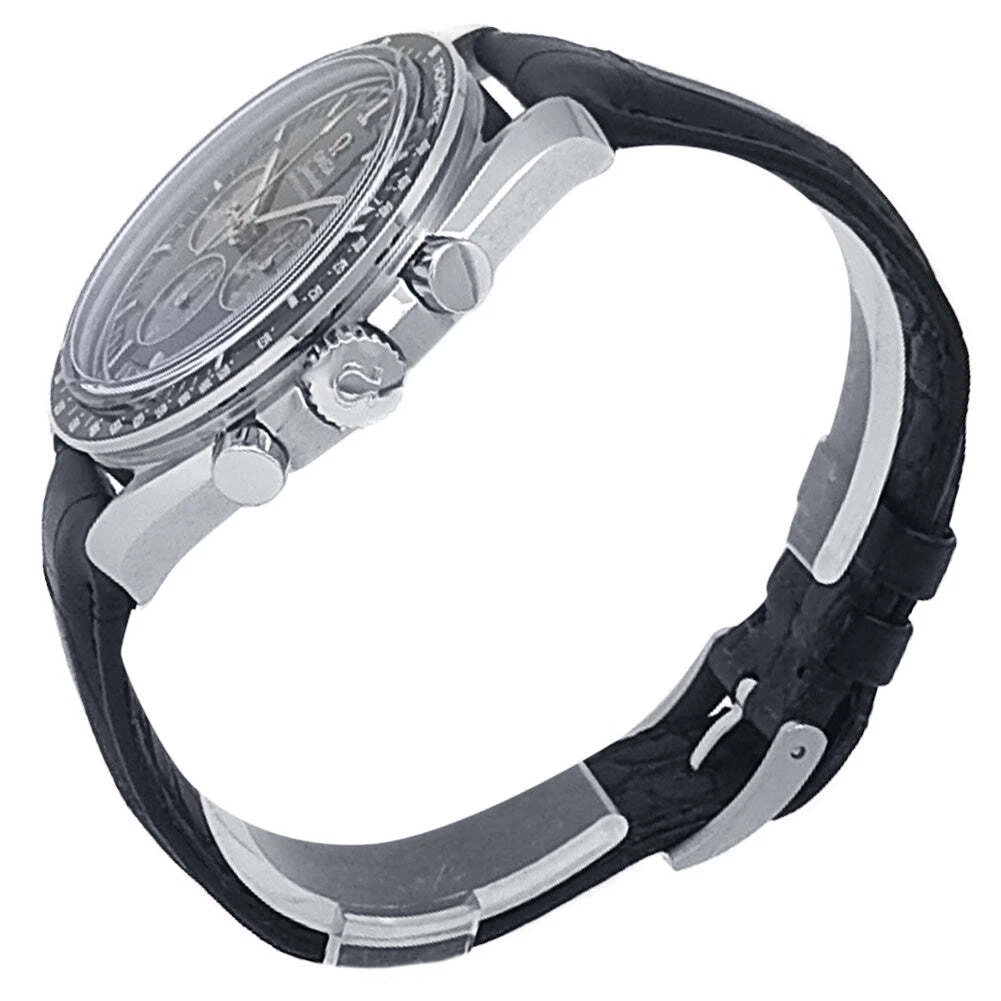 Omega Speedmaster Platinum Moonwatch Black Dial Chronograph
