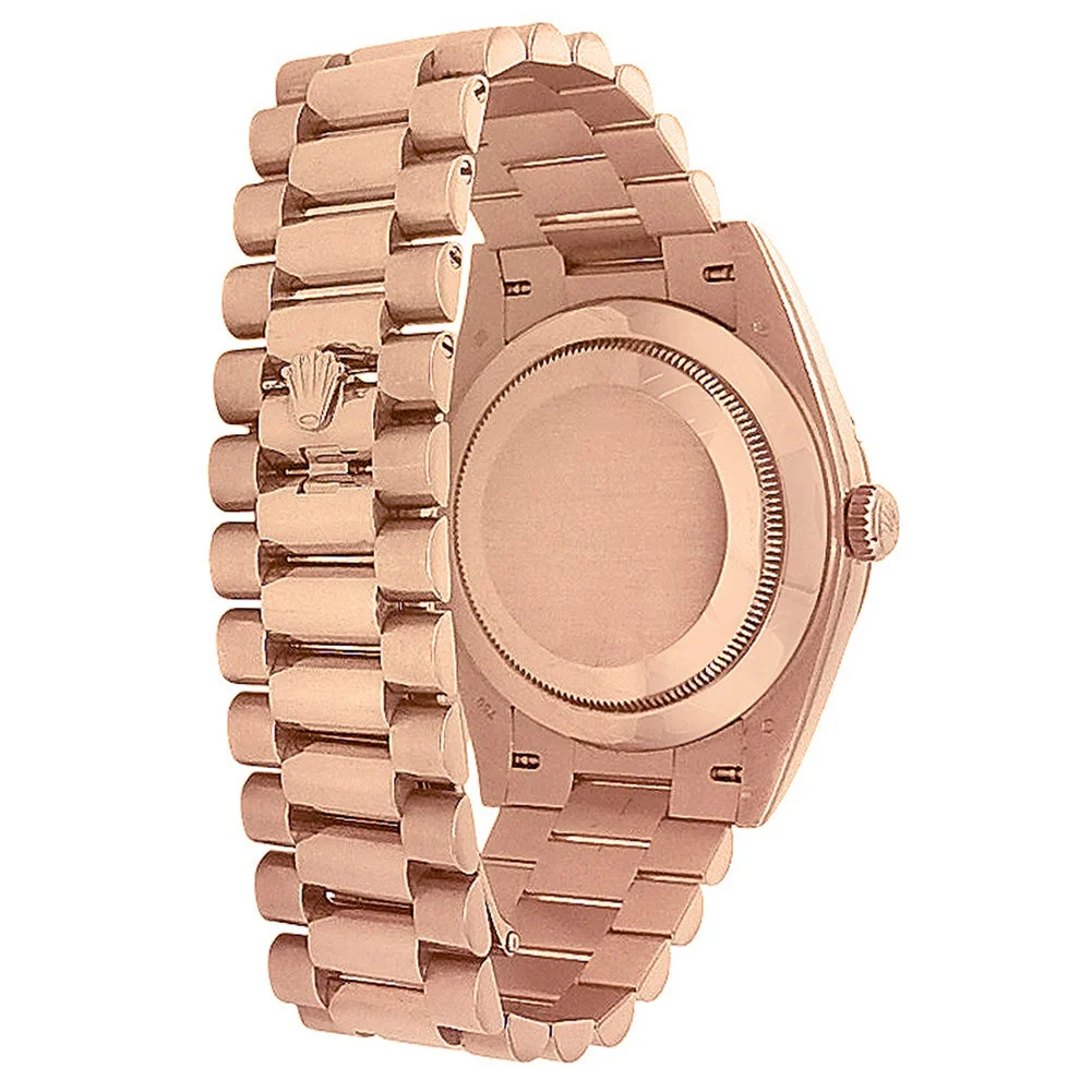 Rolex Day-Date Everose Gold Sundust Dial President Watch
