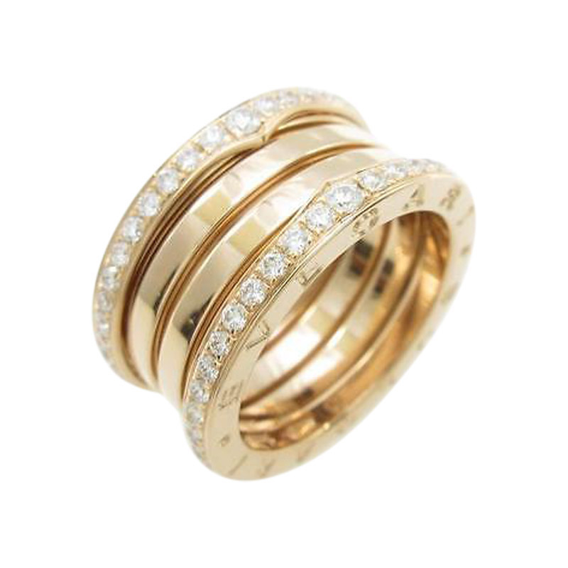 Bulgari B zero1 750 Pink Gold Band Ring