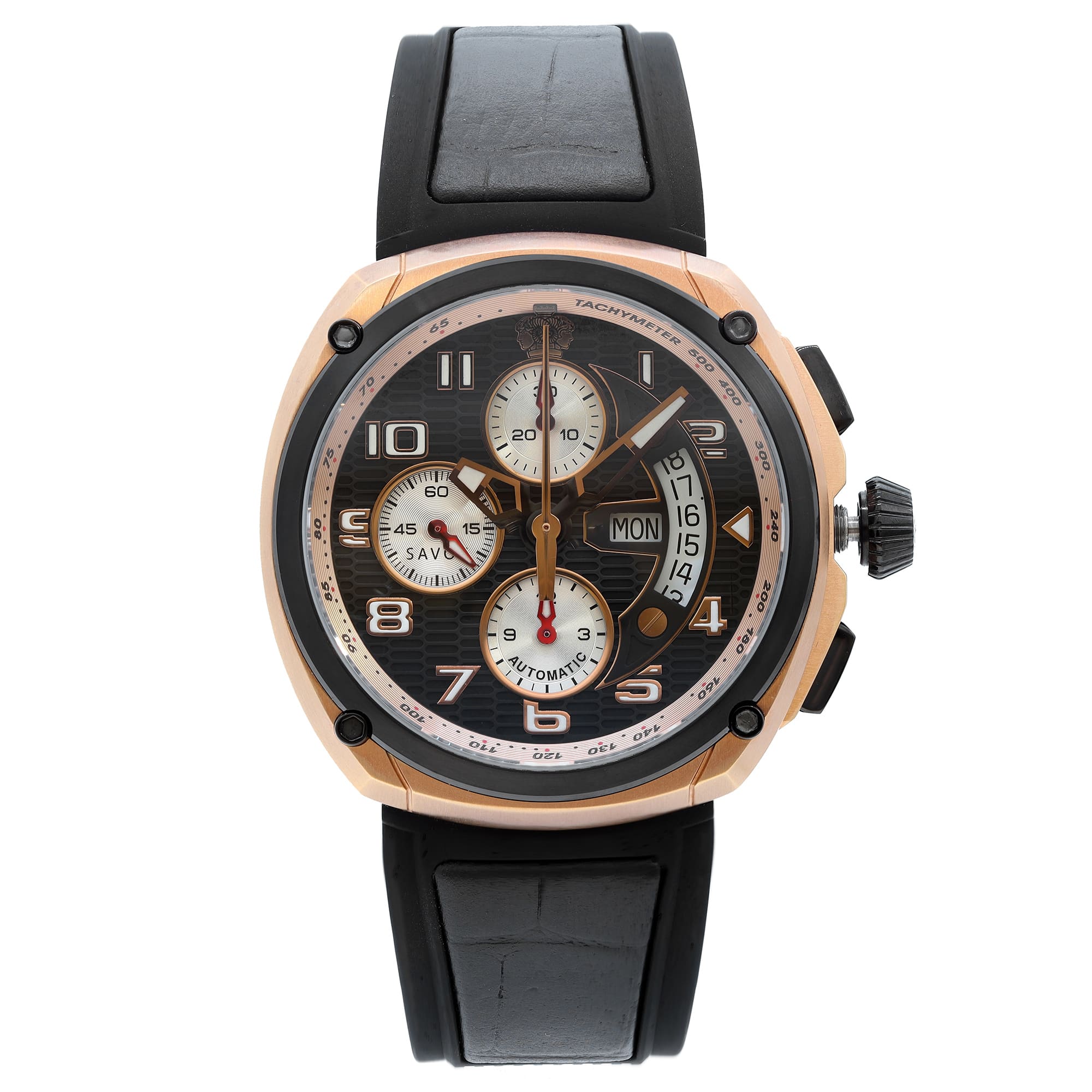 Savoy Epic Automatic Limited Edition Rose Gold-Tone Black Dial Watch