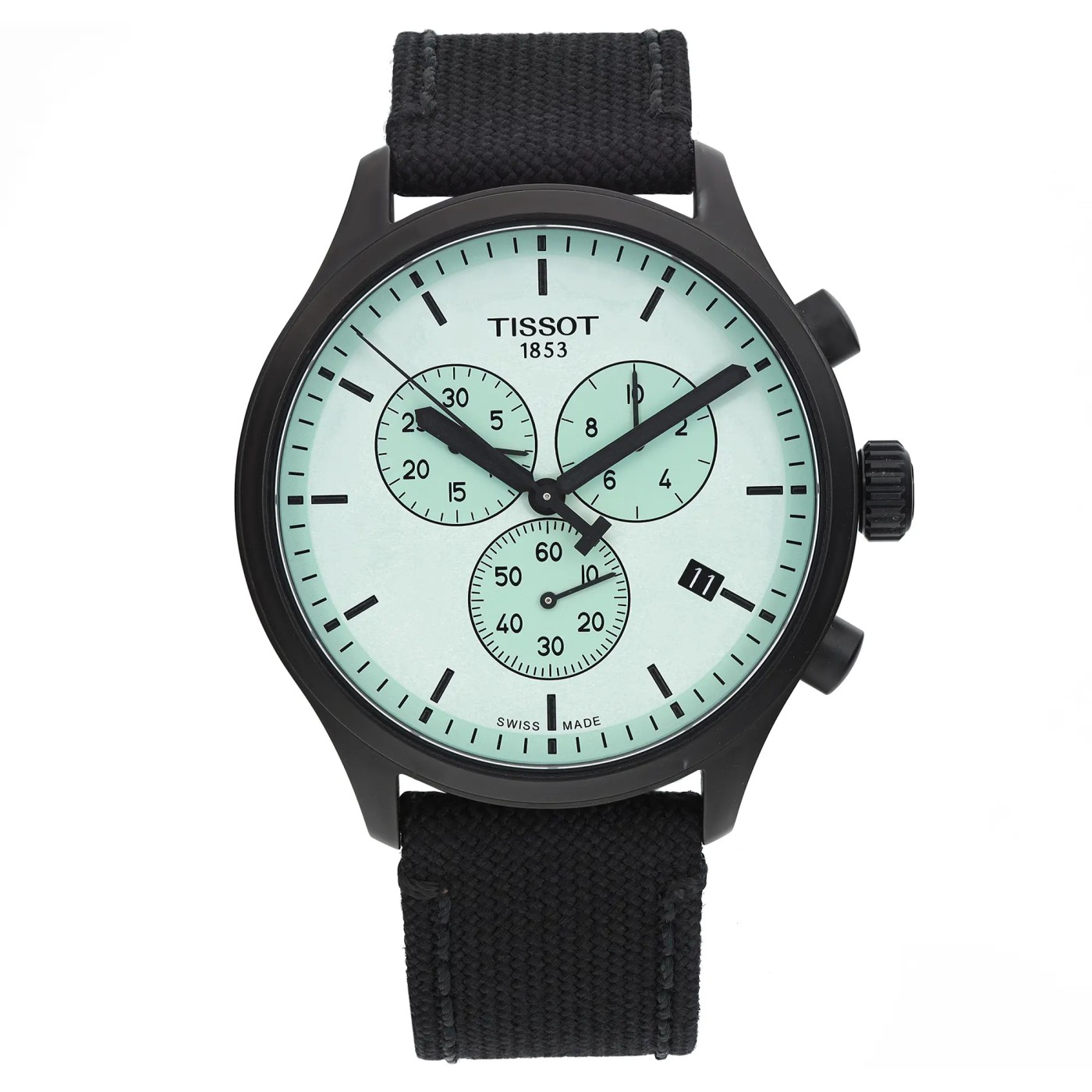 Tissot Chrono XL PVD Steel Green Dial Men Quartz Watch