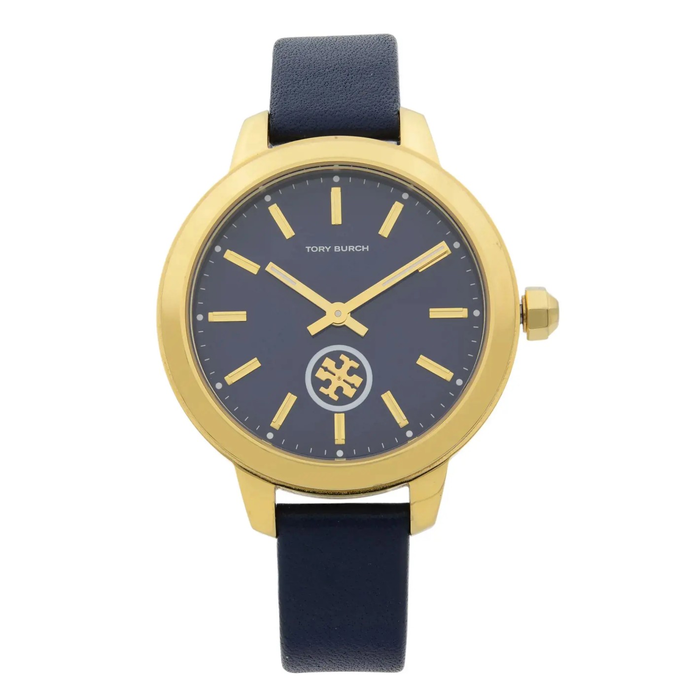 Tory Burch Collins 38mm Stainless Steel Blue Dial Quartz Ladies Watch
