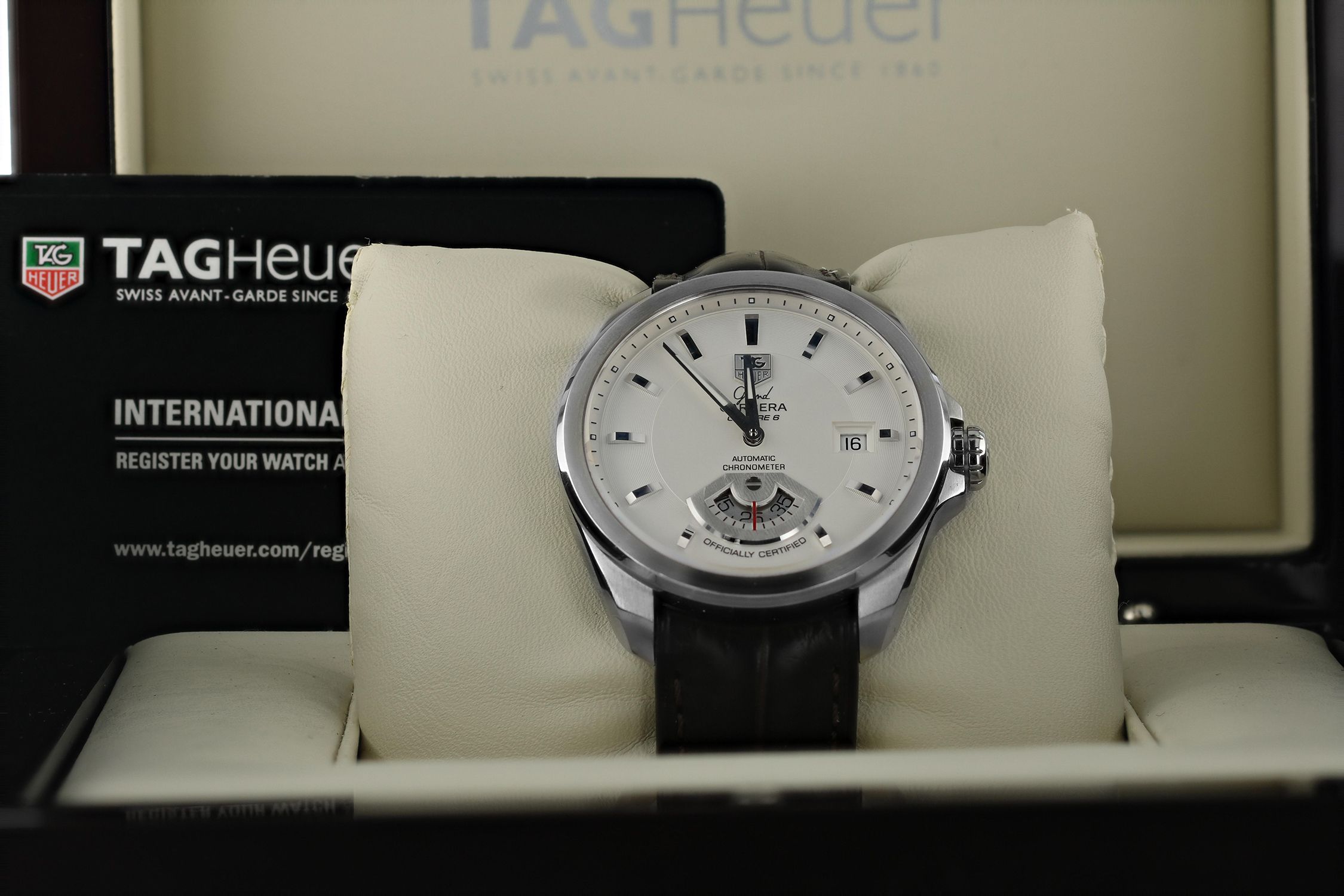 TAG HEUER Grand Carrera Calibre 6 Watch WAV511B.FC6230