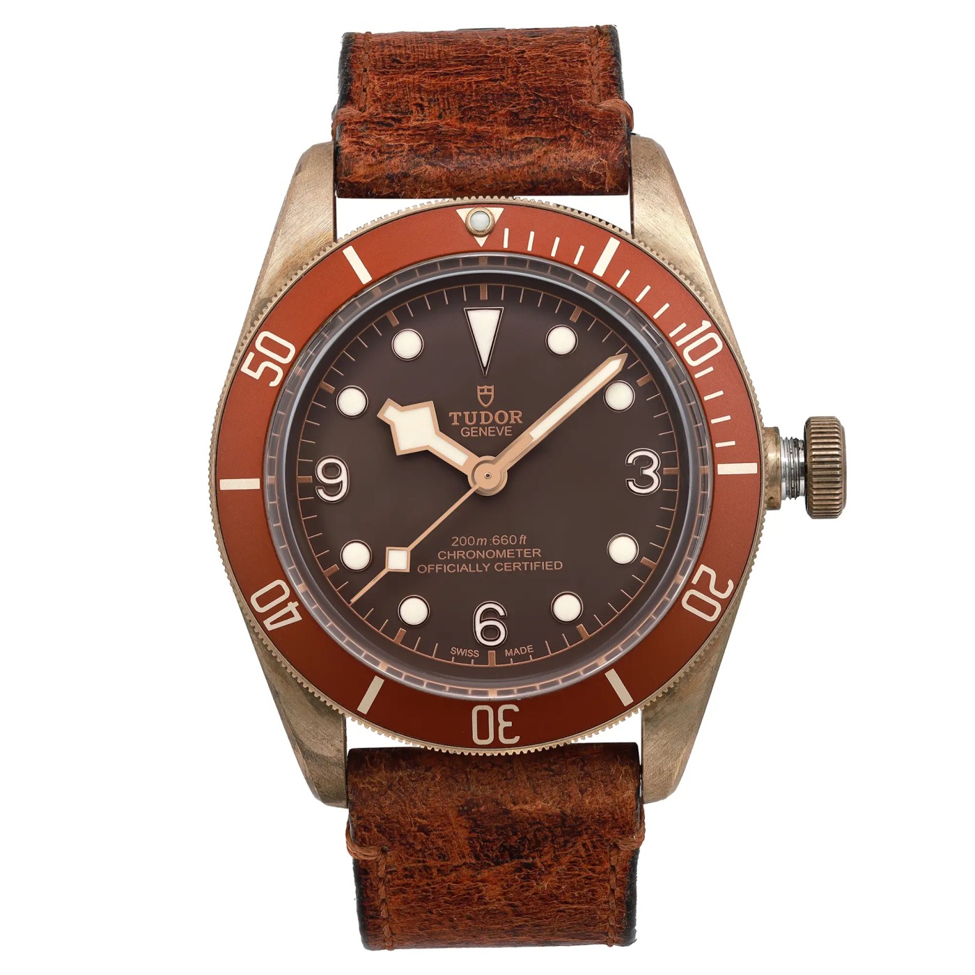 Tudor Heritage Black Bay 43mm Bronze Brown Dial Men Watch