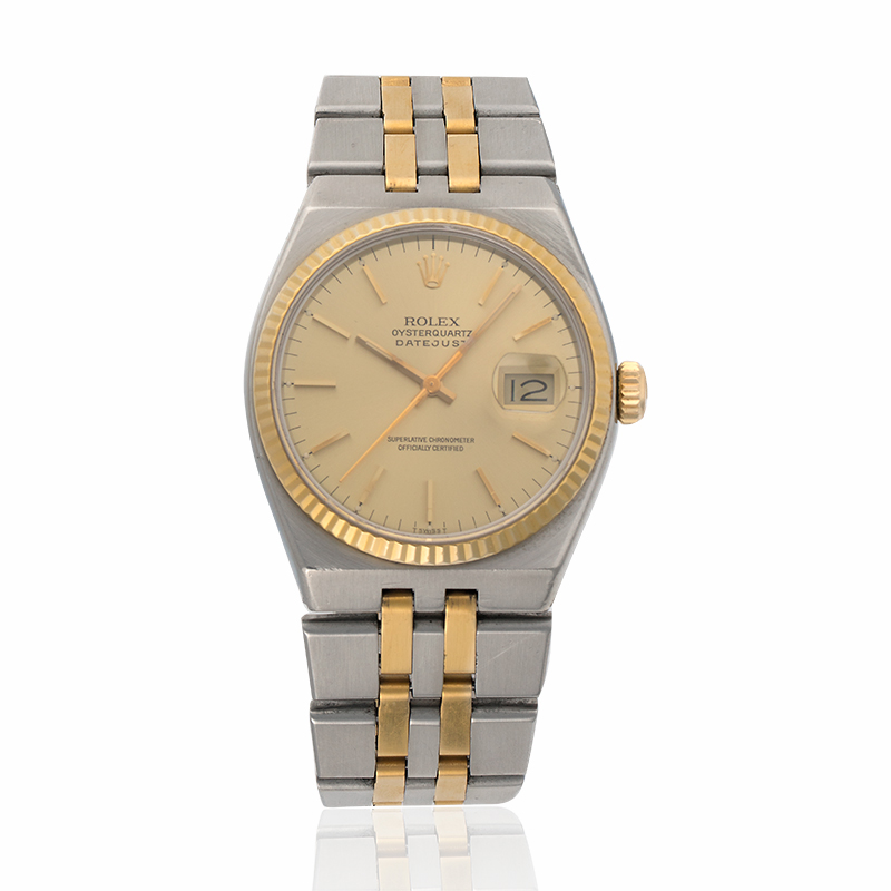 Rolex Oysterquartz Datejust 17013 36mm Mens Watch