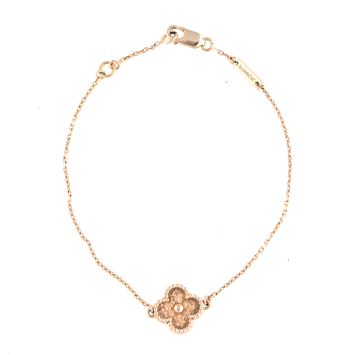 Van Cleef  Arpels 18K Rose Gold Sweet Alhambra Bracelet