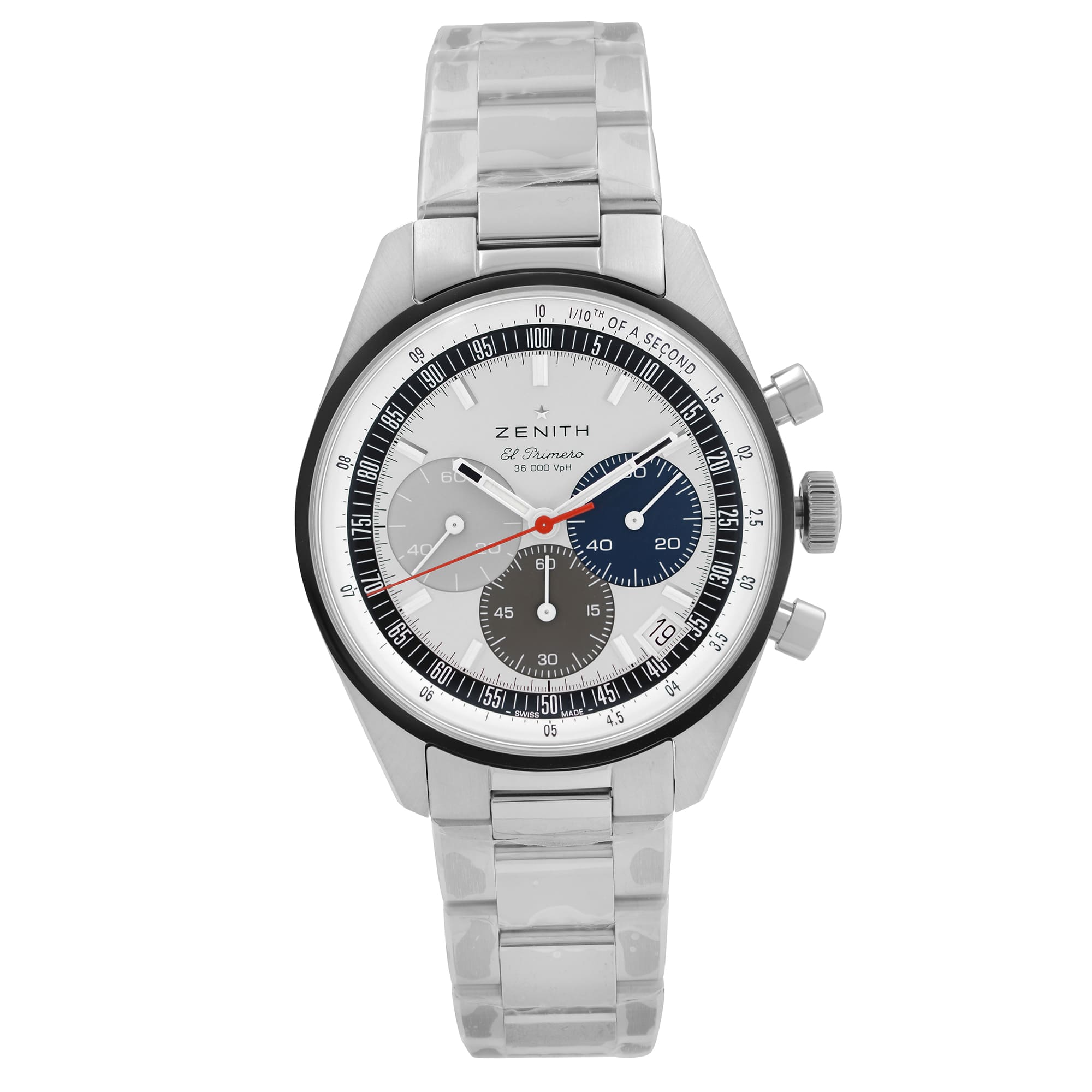 Zenith El Primero Chronomaster Steel Silver Dial Watch